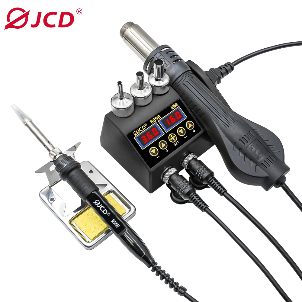 2 In 1 Soldering Rework Station 750W - Estación de soldadura JCD 2 en