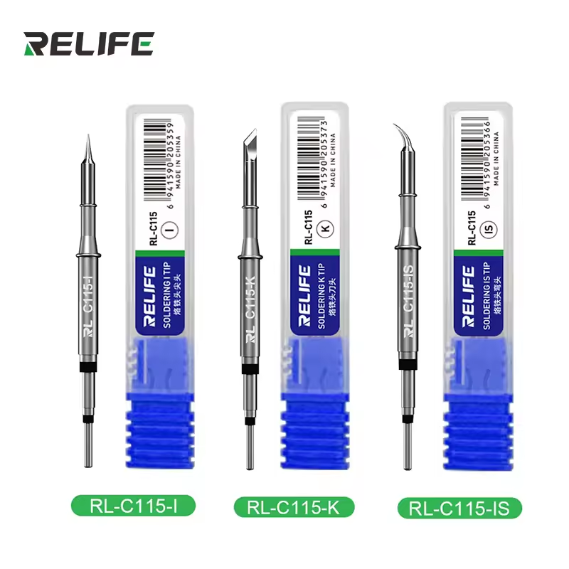 C115 Nano Soldering Iron Station - RELIFE C115-K/I/IS nanomivel Universal T115 mango