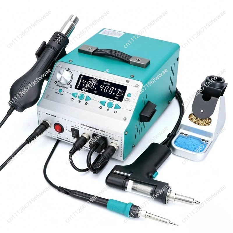 Desoldering Pump Electric Vacuum Station - Pistola Desoldadora Eléctrica Automática de 110W