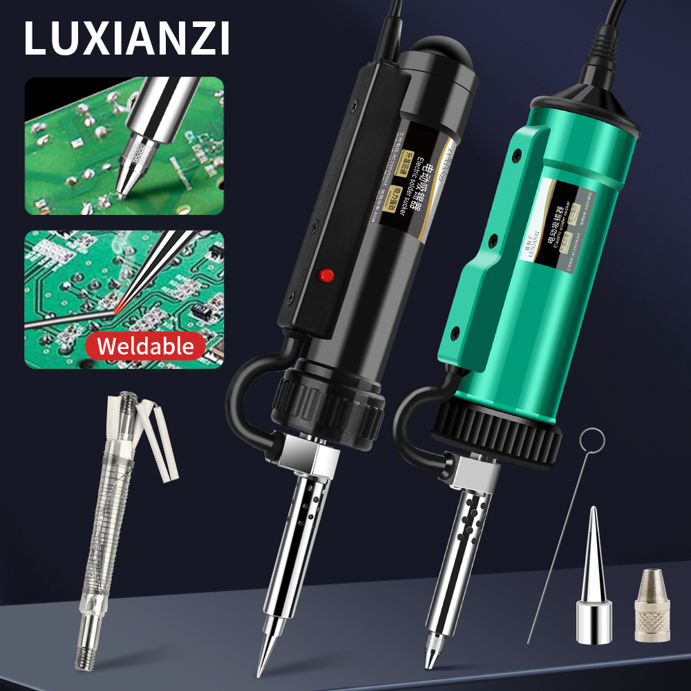 Desoldering Pump Electric Vacuum Station - LUXIANZI Nuevo Soldador Eléctrico 3 en
