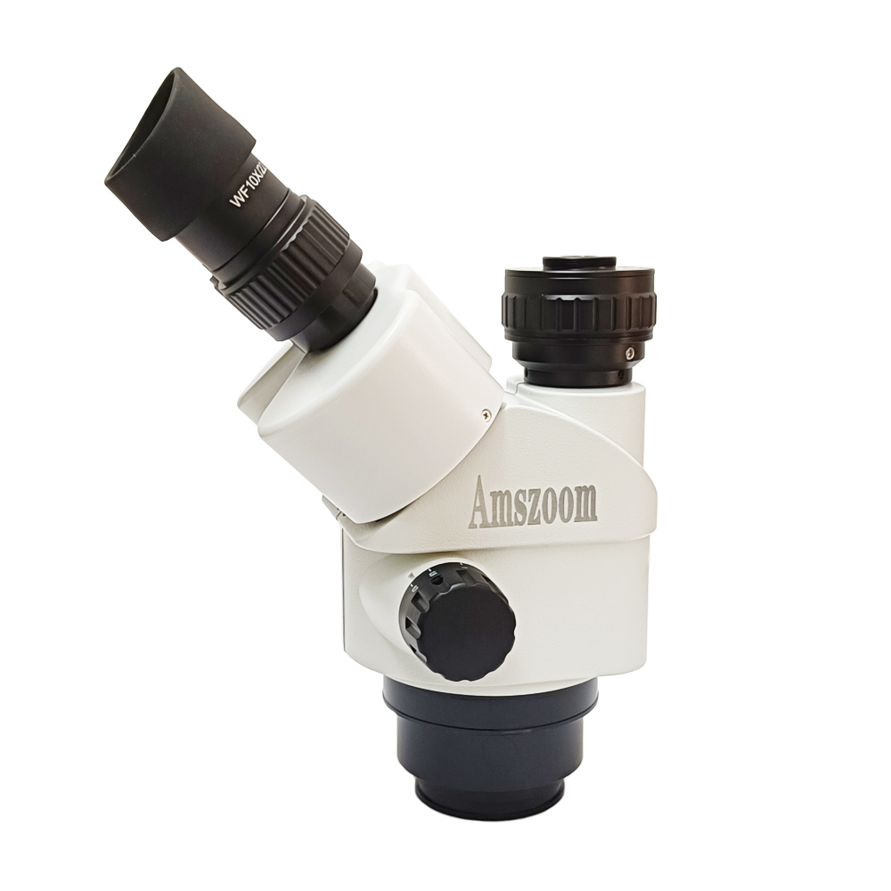 Cabezal de microscopio trinocu - Trinocular Stereo Microscope 7X-45X reseña y precio