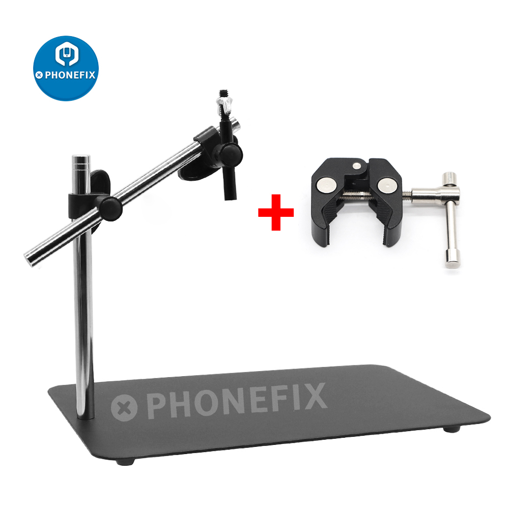 Soporte Universal de doble bra - Articulating Arm Boom Stand Microscope reseña y precio