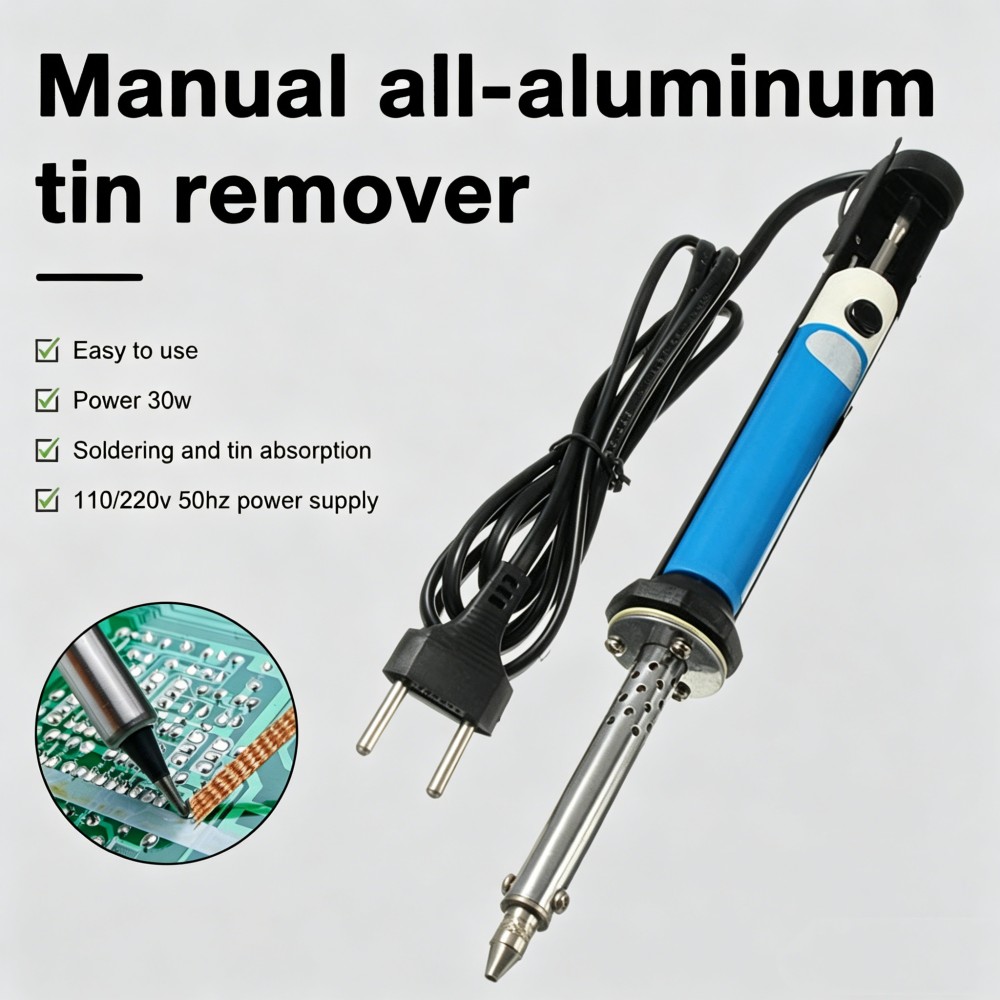 Máquina desoldadora eléctrica  - Desoldering Pump Electric Vacuum Station reseña y precio