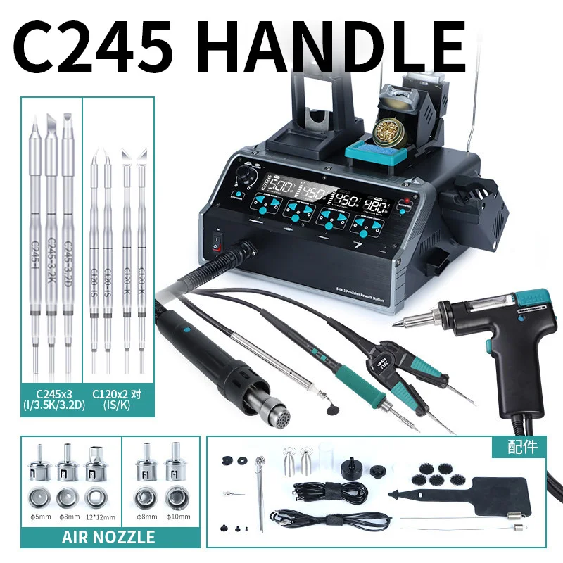 Estación de desoldadura 5 en 1 - C210 Precision Soldering Station reseña y precio