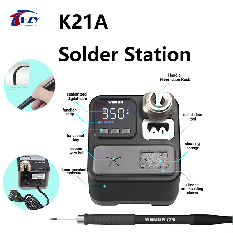 Estación de Soldadura WEMON K2 - C210 Precision Soldering Station reseña y precio
