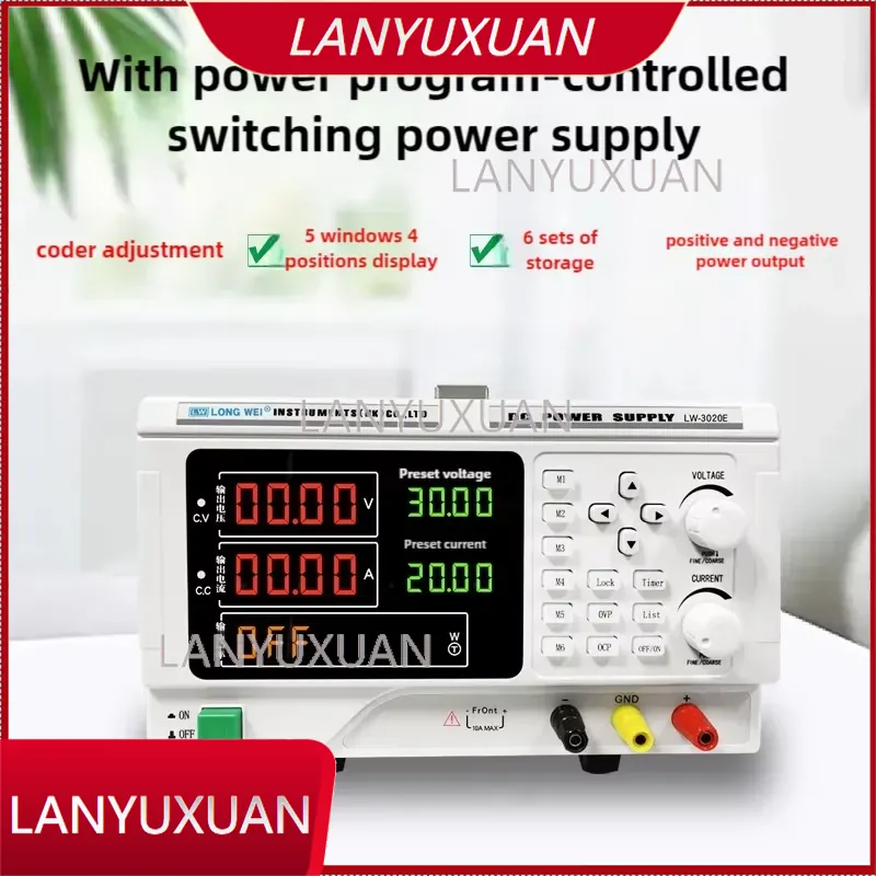 Fuente de Alimentación CC Prog - High Precision Dc Power Supply 30V 10A reseña y precio