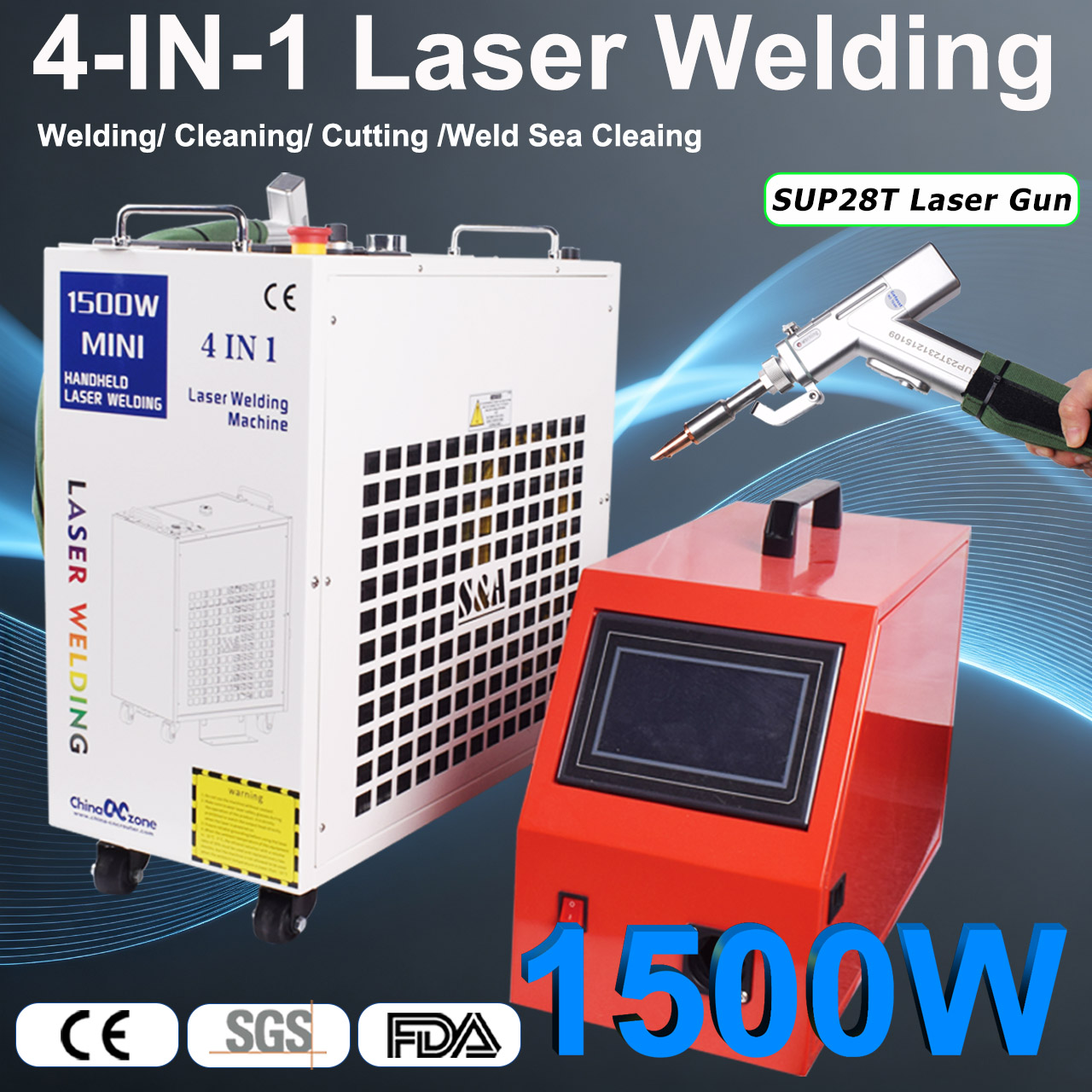 Máquina de Soldadura Láser de  - Laser Soldering Machine Handheld reseña y precio
