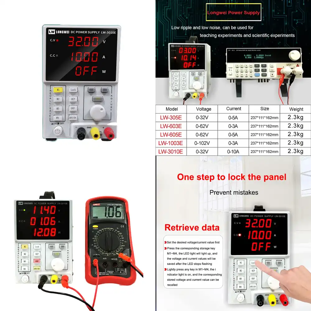 Nuevo Producto: Fuente de Alim - High Precision Dc Power Supply 30V 10A reseña y precio
