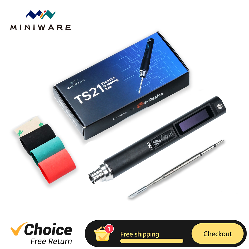 MINIWARE TS21 soldador de prec - C210 Precision Soldering Station reseña y precio