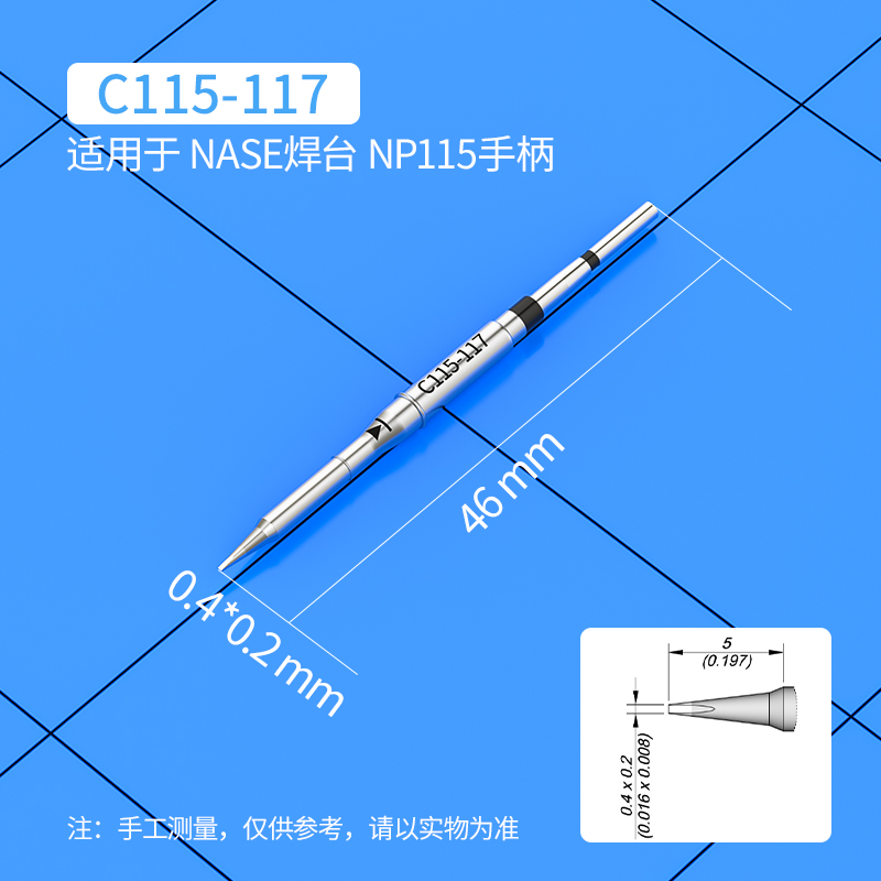 Puntas de soldador C115 para e - C115 Nano Soldering Iron Station reseña y precio