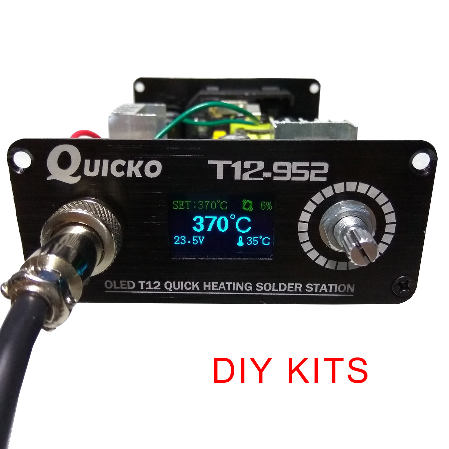Estación de soldadura T12 STC- - T12 Soldering Station Oled reseña y precio