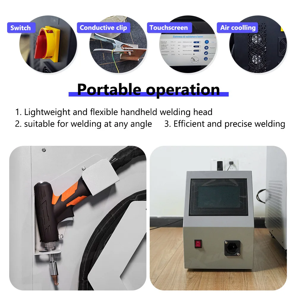 Máquina de soldadura láser por - Laser Soldering Machine Handheld reseña y precio
