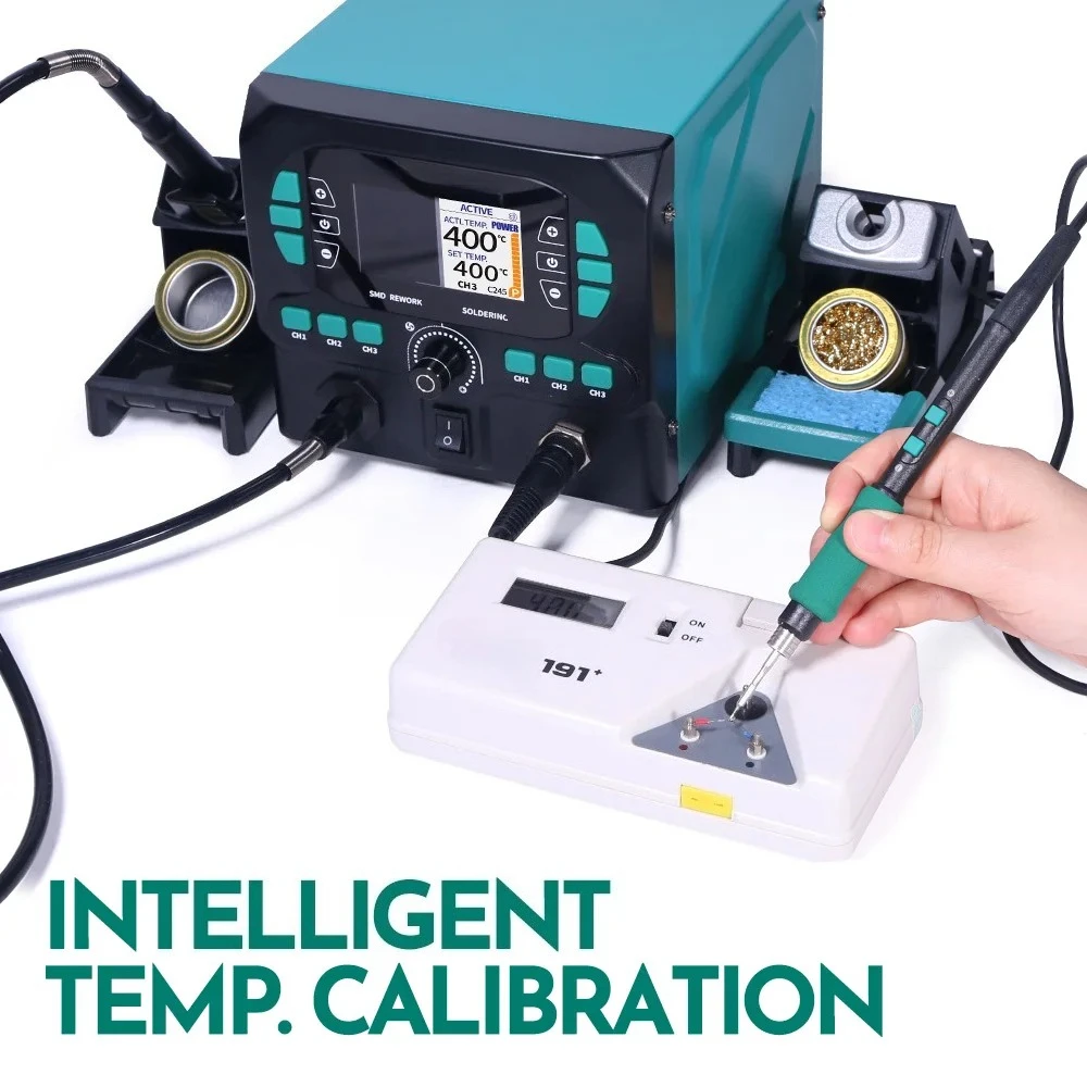 Herramienta 992D-II 2 en 1, Na - C210 Precision Soldering Station reseña y precio